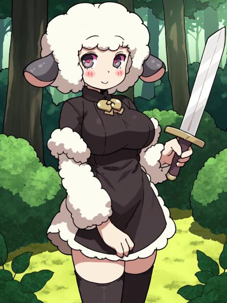 02224-confettitest-1girl in forest, (art by amonitto), solo, thighhighs, (sheep girl_1.5), heart-shaped_pupils, pastel, (forest_1.5), large breasts.png